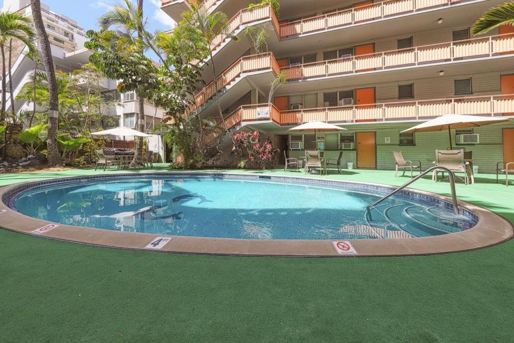 Hawaiian King Apart otel Honolulu Dış mekan fotoğraf